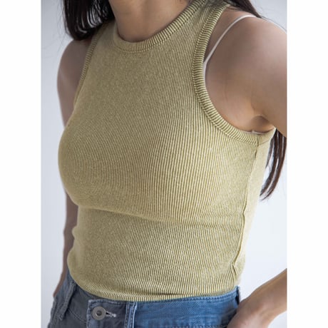 《予約販売》lib american sleeve tank top/4colors_nt2070