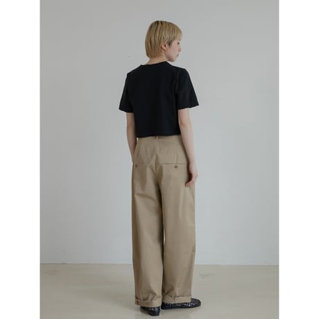 【NOKCHA original】pigment damage minimal tee/2colors_nt2297