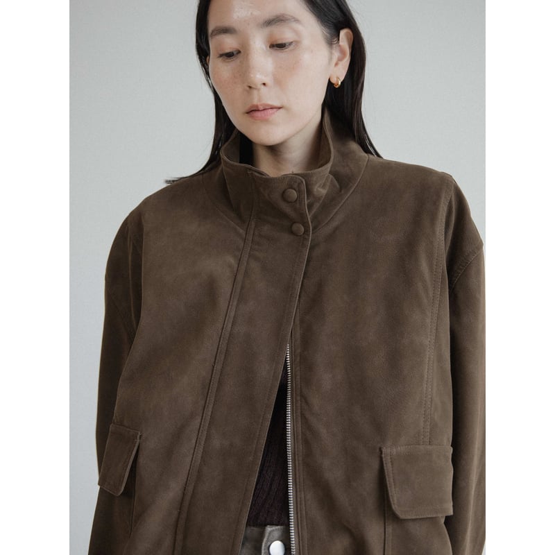 予約販売》suède like over jacket/2colors_no0470 | N