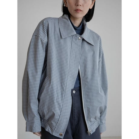 《予約販売》check over blouson/2colors_no0442