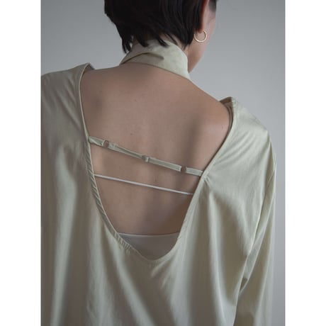 《予約販売》2way back accent blouse/2colors_nb0259