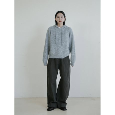 《予約販売》2way silhouette cotton warm pants/2colors_np1189