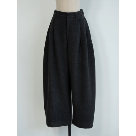 《予約販売》warm wool mannish pants_np1190