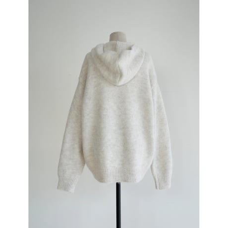 《予約販売》mannish over knit hoodie/2colors_nt2434