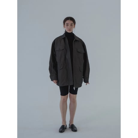 - AUTHENTIC series - 2way liner quality jumper/black brown_an0020