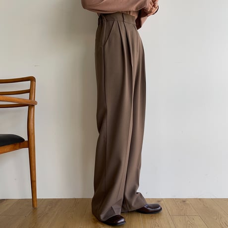 《予約販売》round mule/2colors_na0449