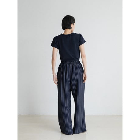 《予約販売》stripe easy rich pants/2colors_np1240