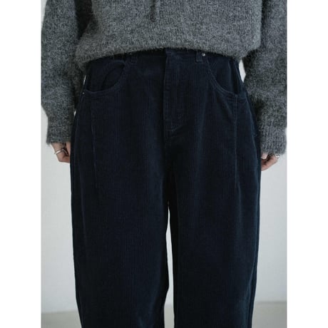 《予約販売》warm corduroy oval pants/3colors_np1186