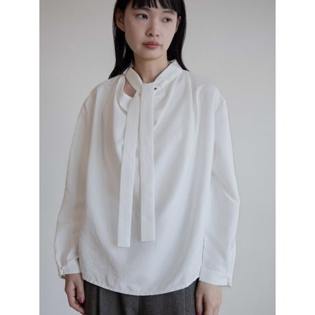 《予約販売》tie blouse/2colors_nb0270