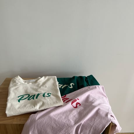 《予約販売》Paris tee/3colors_nt1337