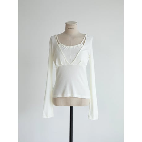《予約販売》docking lady tops/3colors_nt2411