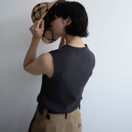 【nokcha original】accent tank top/3colors_nt1352