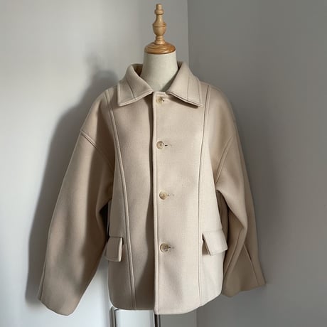 《予約販売》over middle coat/2colors_no0136
