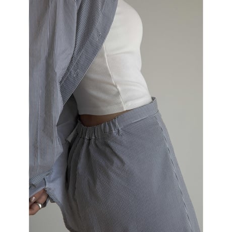 《予約販売》stripe long skirt/2colors_ns0090