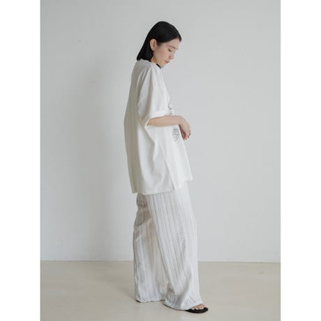 《予約販売》jacquard lacy pants/2colors_np1111