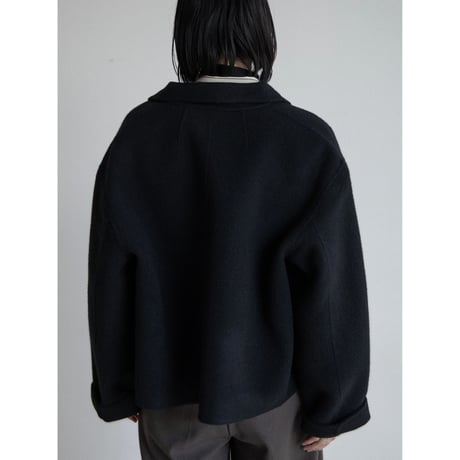 《予約販売》HANDMADE croped wool coat_no0427