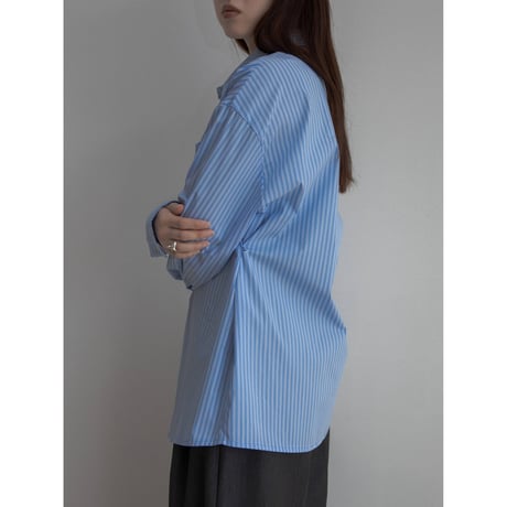 《予約販売》ivy stripe 2way shirt/2colors_nb0228