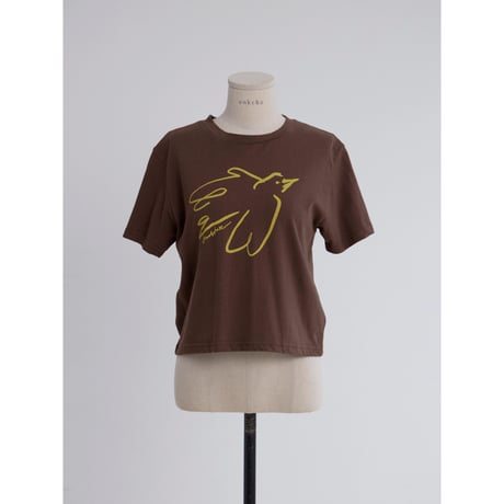 《予約販売》bird minimal tee/2colors_nt2523