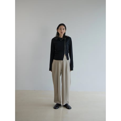 《予約販売》deep tuck pants/2colors_np0963