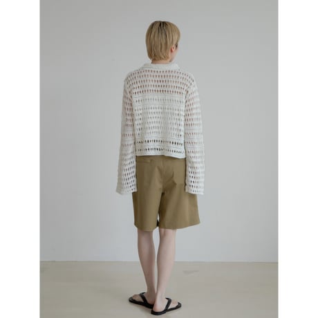 - AUTHENTIC series - chino half pants/2colors_an0043