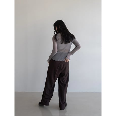 《予約販売》rincl sheer hem tops/2colors_nt2007