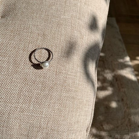 ✳︎予約販売✳︎silver925 perl ring_na0016