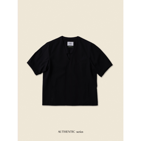 - AUTHENTIC series - material no collar jacket/2colors_an0010