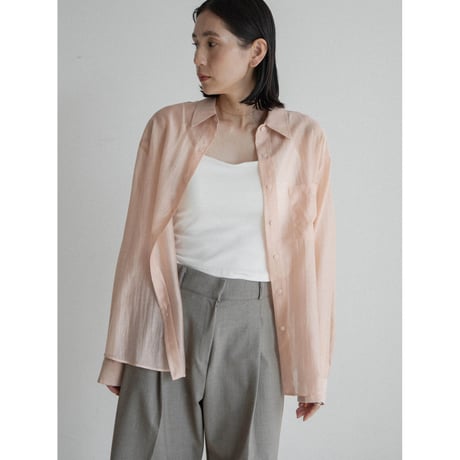《予約販売》sheer charm shirt/2colors_nb0303