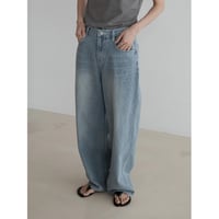 《予約販売》stripe rétro jeans/2colors_nj0136