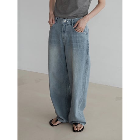 パンツ NOKCHA belt set punching jeans_nj0141 予約販売》belt set punching jeans_nj0141 | NOKCHA