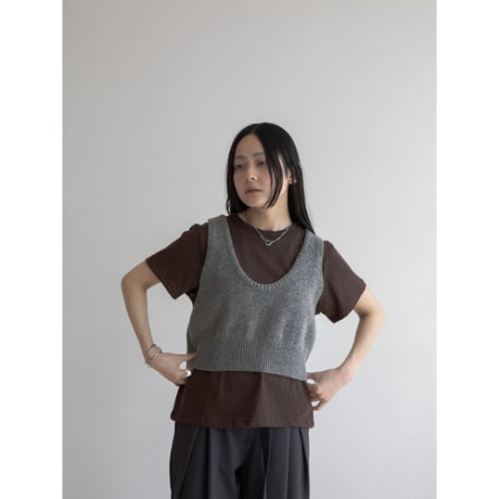 《予約販売》cover stitch quality tee/3colors_nt2045