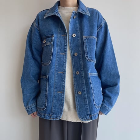 《予約販売》rétro denim jacket/2colors_no0359