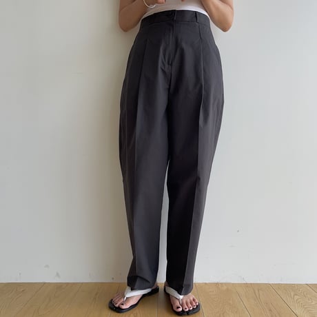 《予約販売》light tuck accent pants/2colors_np0861