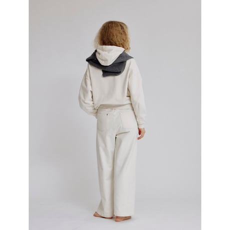 - AUTHENTIC series - mannish sweat hoodie/2colors_an0052