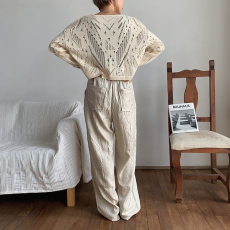 《予約販売》pattern minimal knit/2colors_nt0540