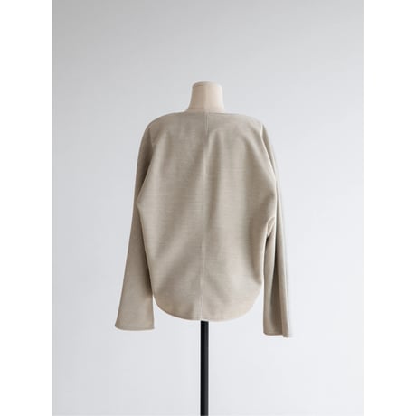 《予約販売》v neck over tops/2colors_nt2037