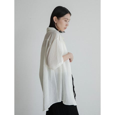 《予約販売》soft sheer shirt/2colors_nb0302