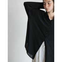 《予約販売》sheer loose ennui shirt/2colors_nb0371