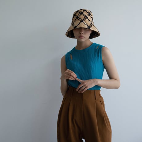 【nokcha original】accent tank top/3colors_nt1352