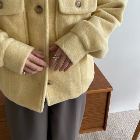 《予約販売》coloring soft jacket/2colors_no0190
