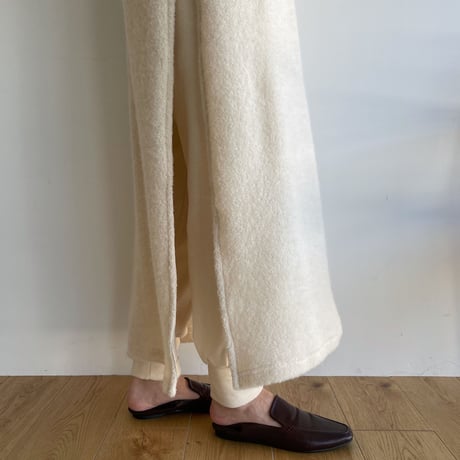 【nokcha original】raglan sleeve warm ops/ivory_nd0131