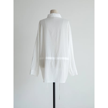 《予約販売》string sheer shirt/2colors_nb0304