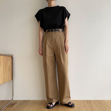 【nokcha original】“nc” chino pants/beige_np0611