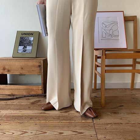 《予約販売》tuck long pants/2colors_np0159