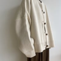 《予約販売》2way over knit cardigan/2colors_nt1464