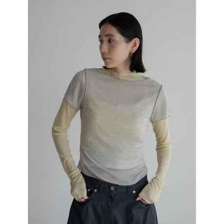 《予約販売》sheer minimal tee/3colors_nt2265