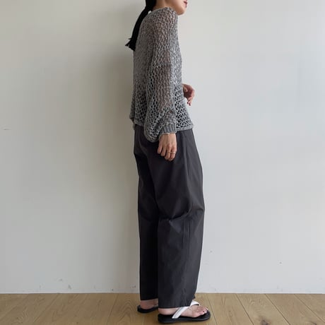 《予約販売》light tuck accent pants/2colors_np0861