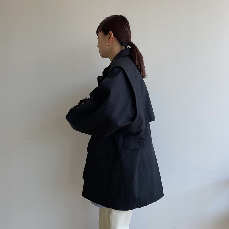 nokcha original】2way mannish jacket/deep navy_ nokcha original】2way mannish jacket/deep navy_
