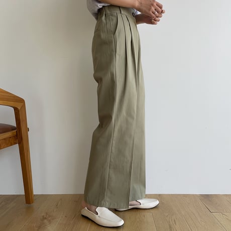 《予約販売》straight chino pants/2colors_np0624