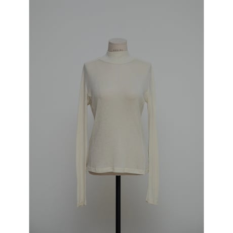 【NOKCHA original】cover stich sheer tops/3colors_nt2119